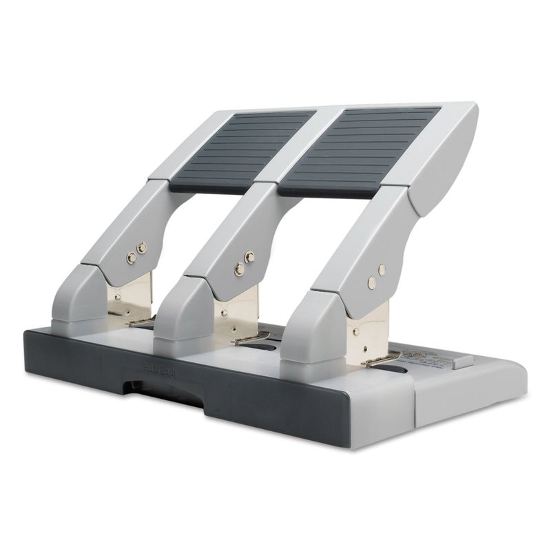 Swingline 3 Hole Punch Heavy Duty, 75 Sheet Capacity Three Hole Puncher 3 Ring, Paper Punch, Gray (74550) - Image 2